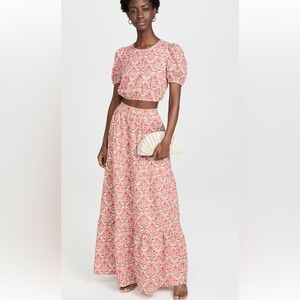 CAMI NYC Flor Crop Top & Nori Skirt - NWT